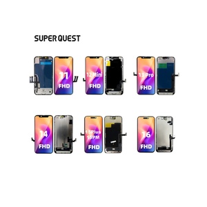 Display OLED SQ Soft 1:1/Hard OLED/Diagnosable OLED per <span class=keywords><strong>iPhone</strong></span> Serie 11 <span class=keywords><strong>12</strong></span> 13 14 15 16 17 <span class=keywords><strong>Pro</strong></span> <span class=keywords><strong>Pro</strong></span> Max - Product Image 2