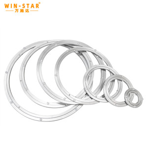 Plateau tournant à roulement à billes de 350 mm en aluminium, Lazy Susan, pour usage extérieur, rotation à 360 degrés, mécanisme rotatif - Product Image 4