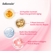Sérum de soin de la peau Lakerain à l'essence de collagène et de peptides, hydratant en profondeur, réparation douce de la barrière cutanée, élasticité et teint lisse