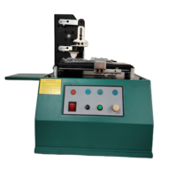 Máquina de codificación de fecha de madera eléctrica TDA 300C Máquina de impresión de almohadilla de velocidad rápida La placa puede personalizar la fecha del logotipo