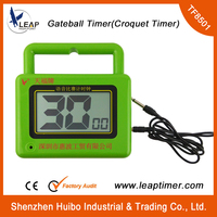Timer Jam Tangan LEAP TF8501 Portabel Berkualitas Tinggi untuk Croquet GateBall dengan Garansi 3 Tahun Bersertifikasi CE & RoHS