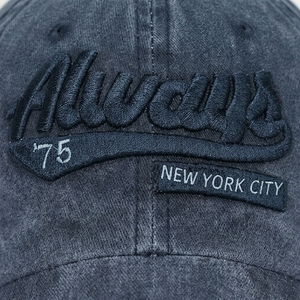 Casquettes de baseball vintage en denim 100 % coton brodé en 3D avec boucle métallique, style sportif pour hommes et femmes, mode urbaine - Product Image 4