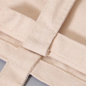 Sac en coton personnalisé avec logo imprimé, réutilisable, OEM ODM, noir, blanc, <span class=keywords><strong>rose</strong></span>, couleur naturelle, sac fourre-tout en toile 100% coton avec fermeture éclair - Product Image 6
