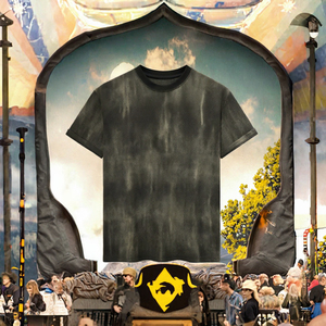 T-shirt décontracté pour homme en coton biologique respirant, style vintage délavé et gaufré, coupe ample, manches courtes, style hip-hop urbain - Product Image 2