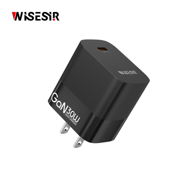 WISESIR 30W GaN USB-C PD 3.0 Fast Charging Wall Charger for 15/16/17 iPad Pro/Air/Mini