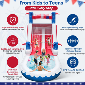 Castillo Inflable Comercial Gigante para Adultos y Niños <span class=keywords><strong>con</strong></span> <span class=keywords><strong>Piscina</strong></span> Desmontable, Fácil <span class=keywords><strong>de</strong></span> Instalar, Tamaño Personalizado, Material <span class=keywords><strong>de</strong></span> PVC - Product Image 4