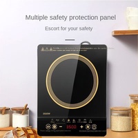 Usine en gros pas cher prix grand grand verre micro cristal noir blanc cuisinière à Induction plaque de cuisson plaque de cuisson fonction intelligente