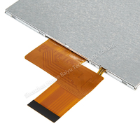 Fabrik-Bestseller 4,3 Zoll 480*272 TN Normalerweise Weißes RGB LCD-Panel Optional mit Touchscreen für Industriesteuerung 300cd/m2 Helligkeit