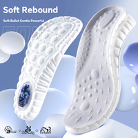 Semelle intérieure pour chaussures de basket-ball, amortissante, respirante, en PU, avec coussin d'air, confortable, pour chaussures de sport