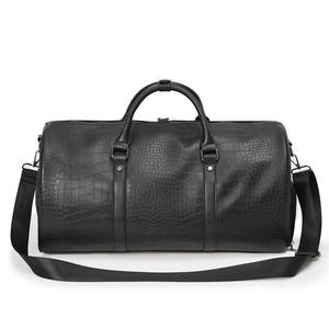 Bolsas de Viaje de Lona con Cremallera de Moda, Impermeables, Personalizadas 2025, con Patrón de Cocodrilo, para Deportes y Fitness, para Hombre - Product Image 1