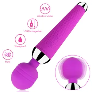 OEM ODM Super big rechargeable electric wireless sex toys personal most powerful av wand massager