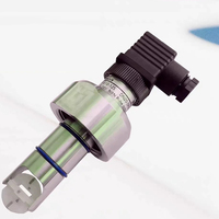 Débitmètre à turbine numérique à pales en PVDF avec sortie de communication RS485 et signal 4-20mA pour l'eau