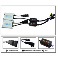 Kit de phares au xénon HID AC OEM H4 OLIVER 6000K - Sûr et fiable avec décodeur 12V 55W Ballast au xénon