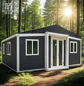 Casa Contenedor Prefabricada Plegable y Expandible de 40 Pies, Práctica y Compacta, para Vivienda Móvil, Casa de Campo u Oficina Rural - Product Image 3