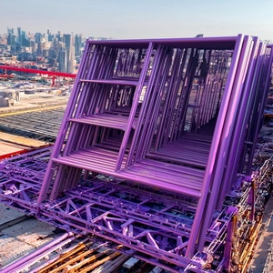 Khung cửa giàn giáo đi bộ qua thang mạ kẽm thép di động H khung giàn giáo để xây dựng - Product Image 1