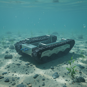 Châssis de robot amphibie, profondeur maximale de 200 m sous l'eau, pour le dragage et le nettoyage, avec câble autonome, option plus large - Product Image 4