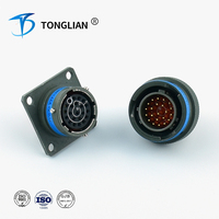 TT série MIL-DTL-38999 JY27467T13B35PNH D38999/20FA44SN JY27496E15F05PN boîtier en aluminium Din connecteur de prise d'aviation industrielle