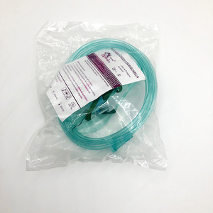 Penjualan Langsung Pabrik Masker <span class=keywords><strong>Nebulizer</strong></span> PVC Sekali Pakai yang Dapat Disesuaikan dengan Klip Hidung Anti-tekan Pipa 7ft Bersertifikat CE Medis - Product Image 5