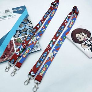 Sublimation High Quality <b>Polyester</b> Small Batch Custom Supply Color <b>Lanyard</b> With Logo - Product Image 5
