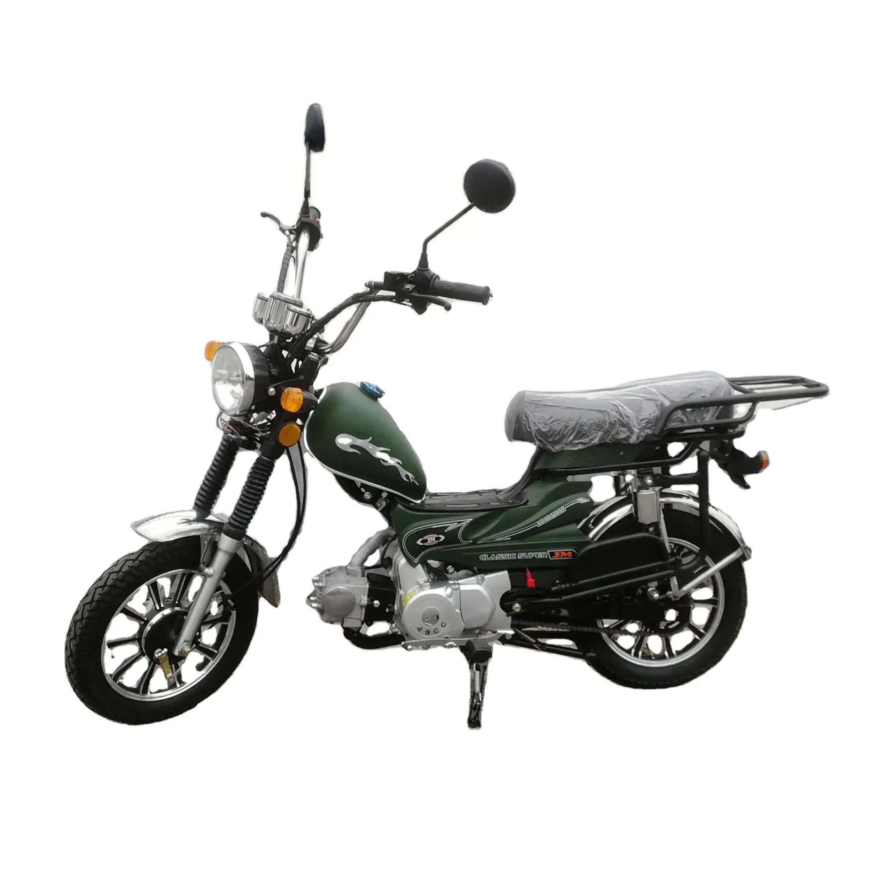 Çin 70cc motor 49 cc moto çocuk motosikleti, 49cc 50cc motosikletler moped
