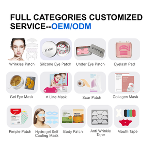 DOYOYA Patchs oculaires en silicone personnalisés pour réduire les <span class=keywords><strong>cernes</strong></span> sous les yeux, patchs <span class=keywords><strong>anti</strong></span>-rides en silicone réutilisables - Product Image 6