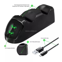 TP4-889 Pour PS4/PS4 Mince/PS4 Pro Gamepad Chargeur Rapide Station De Recharge Avec Indicateur LED Écran Pour PS4 Support De Charge