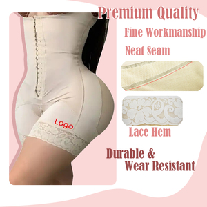 Fajas Colombianas Postquirúrgicas de Alta Compresión para Realce de Cadera, Busto Abierto, con 4 Ganchos y Cremallera - Etapas 1, 2 y 3 - Product Image 4