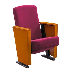 เก้าอี้โรงภาพยนตร์พลาสติกสำหรับห้องประชุมหอประชุมที่นั่งในหอประชุม