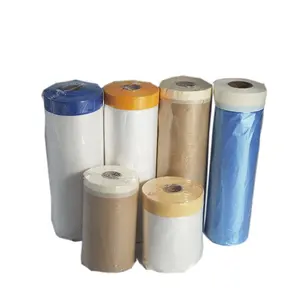 Factory Pre Taped Auto Masking Film For Painting