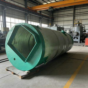Estación de Bombeo Prefabricada de FRP Integrada de Alta Resistencia y Bajo Mantenimiento, Anti-Infiltraciones, para Tratamiento de Agua - Product Image 1