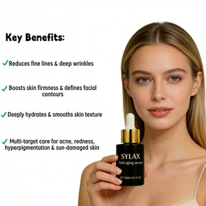 Suero Antiedad SYLAX Premium, Esencia Facial Antiarrugas con Fórmula Avanzada, Cuidado de la <span class=keywords><strong>Piel</strong></span> de Lujo para <span class=keywords><strong>Piel</strong></span> <span class=keywords><strong>Madura</strong></span> - Product Image 5