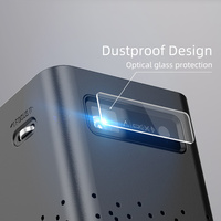 Mini projecteur rechargeable BYINTEK P20, projecteur intelligent portable 3D DLP, projecteur mobile alimenté par batterie pour home cinéma