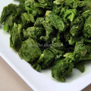 Certified Health and high quality Food FD green spinach suitable for porridge