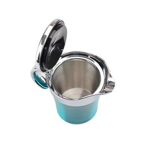 Carafe à sauce en acier inoxydable de 450 ml avec couvercle – Pichet à sauce à double isolation pour sauces chaudes et froides - Product Image 6