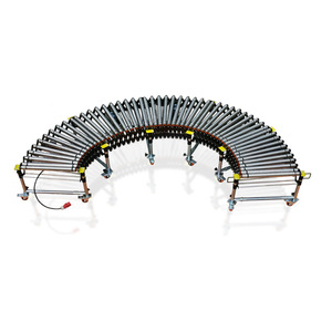 Transportador de Rodillos Móvil Retráctil Expandible por Gravedad con Ruedas Flexibles para Fácil Movimiento, Capacidad de Carga de 80 kg, Certificación CE ISO - Product Image 5