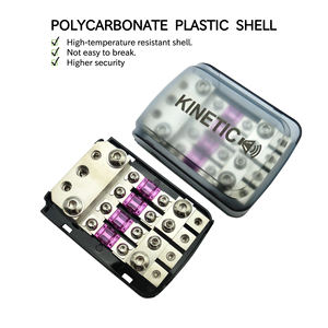 Bloc de fusibles de distribution audio automobile 100A 4 entrées 3 sorties Porte-fusible ANL avec cache anti-poussière - Product Image 3