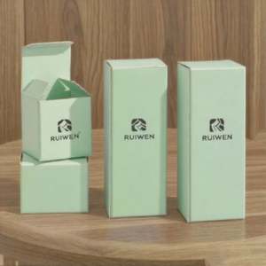 Customized Size Color Folding Double Insert High-End <b>Recycled</b> Materials Embossing Environmentally Friendly Packaging <b>Box</b> - Product Image 1