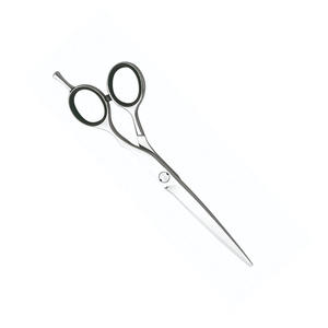 Tijeras profesionales para salón de belleza, tijeras de corte de pelo de peluquero de acero metálico con reposapiés ajustable - Product Image 2