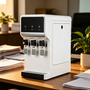 Distributeur d'eau de comptoir POU avec système d'osmose inverse, refroidissement par compresseur, purificateur UF chaud/froid, usage domestique tout-en-un - Product Image 5