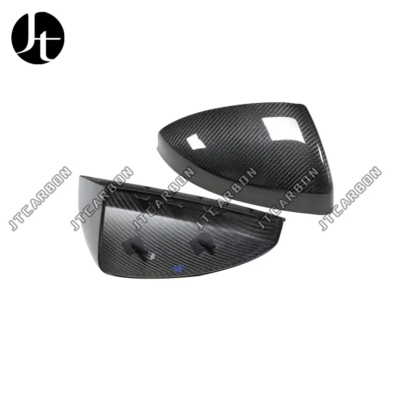 Carbon Fiber Mirrors Cover W/Lane Assist For Audi R8 TT TTS Mirror Covers Rearview Housing