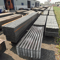 Anciennes tôles d'acier corten galvanisées laminées à froid en forme de plaque laminée à chaud Panneaux muraux Décoration extérieure Systèmes de revêtement métallique
