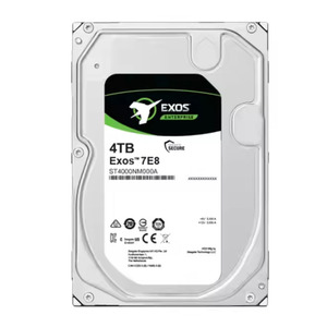 ฮาร์ดไดรฟ์ภายใน4TB สำหรับ ST4000NM000A 3.0 7200รอบต่อนาทีรับประกัน3ปี256MB ใหม่สำหรับเซิร์ฟเวอร์แอปพลิเคชัน exos ST4000NM000A 4TB - Product Image 1
