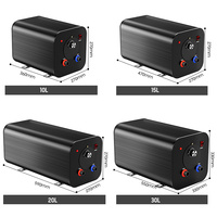 Petit chauffe-eau électrique domestique 12V-240V, économie d'énergie, chauffage rapide, réservoir intérieur en acier inoxydable 10-30L pour voitures et hôtels