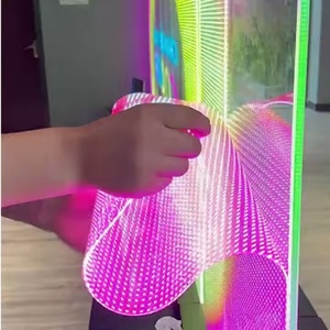 P6 P8 cao minh bạch LED transparente linh hoạt trong suốt LED phim màn hình hiển thị ledwall cho cửa hàng kính cửa sổ - Product Image 1
