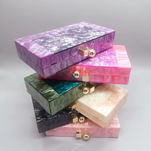 Túi xách cầm tay dự tiệc dạ hội sang trọng bằng acrylic dành cho nữ, ví thời trang, túi xách hàng ngày, ví cầm tay sang trọng dành cho nữ - Product Image 2