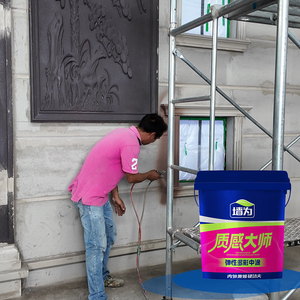 Productos complementarios para pintura con efecto piedra - Revestimiento intermedio - Cubre la capa base - Proporciona adherencia - Product Image 2