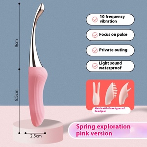 Juguetes Sexuales para Adultos Masturbador Femenino Dildo con Vara de Masaje Vibratoria Herramienta Vibrador de Punto G - Product Image 4