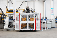 Planta de fabricación de alta calidad Bolas de plástico Extrusión Máquina de soplado Botella Ocean Ball Playground Máquina de moldeo por soplado de plástico