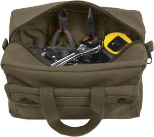 Sac à outils de <span class=keywords><strong>mécanicien</strong></span> personnalisé - Toile robuste pour l'organisation des équipements et des outils 11x7x6 pouces - Product Image 2