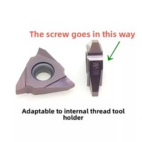 Support OEM Inserts de filetage en carbure 16ER IR 22ER personnalisables Outil de filetage trapézoïdal 1.5TR-6TR pour acier inoxydable